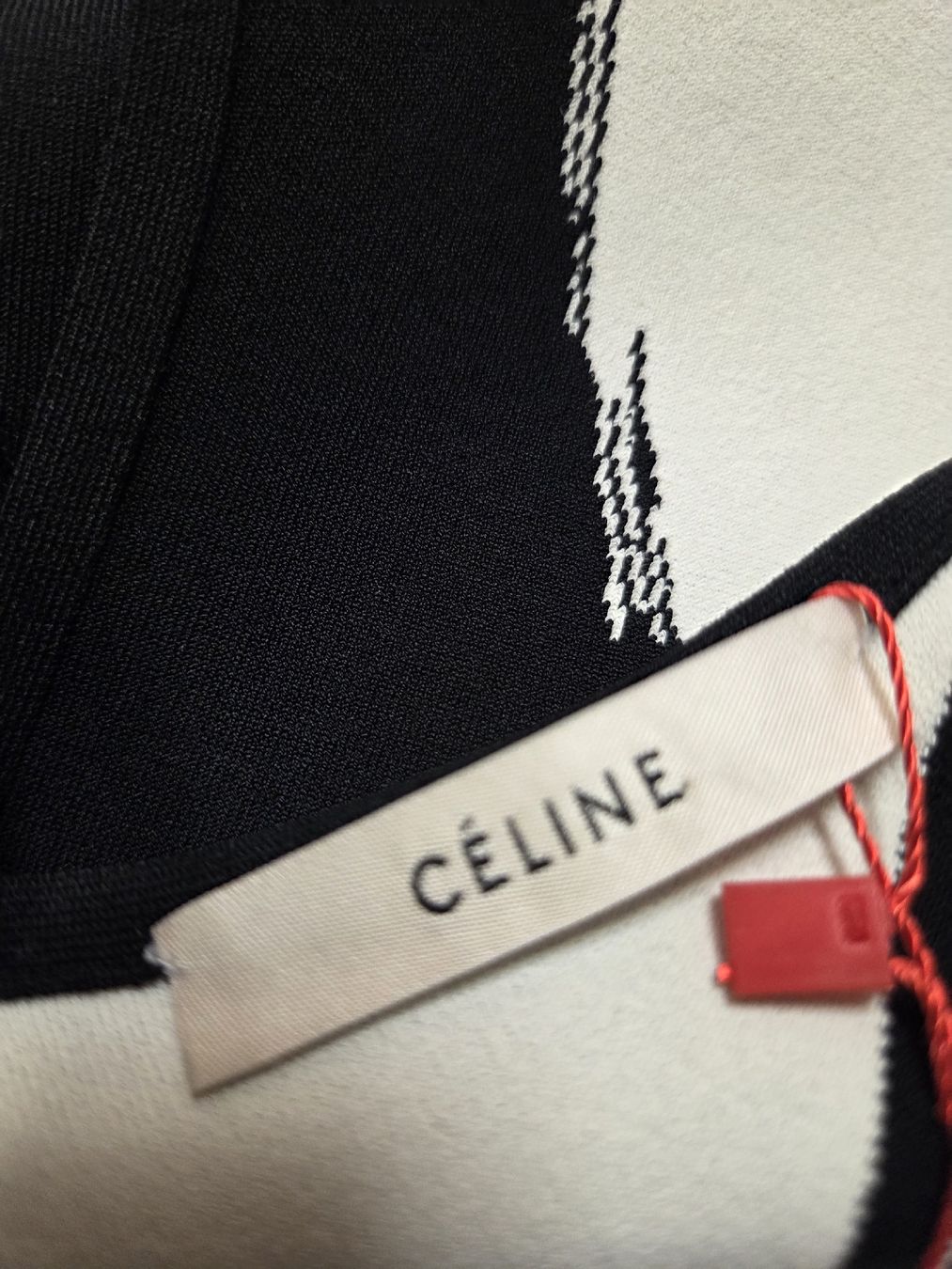 Celine Vestiti: Celine Black White Mini dress – Usato da Zürich venduto da finesse.shop 6