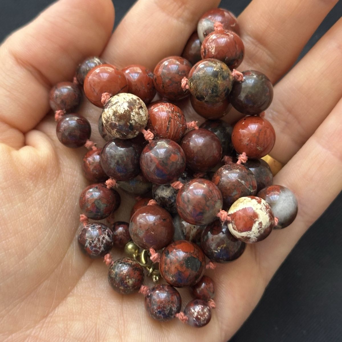 Colliers: Jasper Massive Beaded Necklace  – D'occasion à Givisiez par dor_xb9k 2