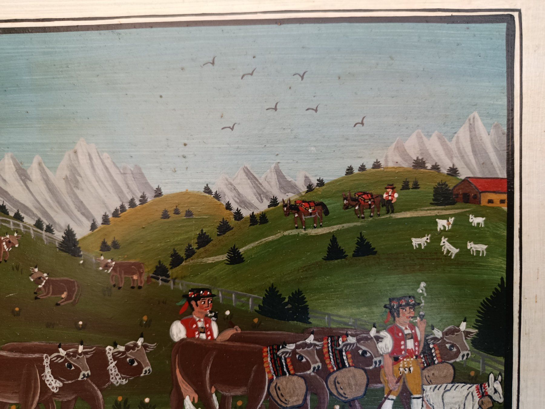 Dipinti: Ruth Tanner Appenzell Gemälde – Usato da Riehen venduto da twentymodern 6