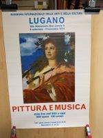Ticino - Lugano - "Pittura e Musica" - 1974