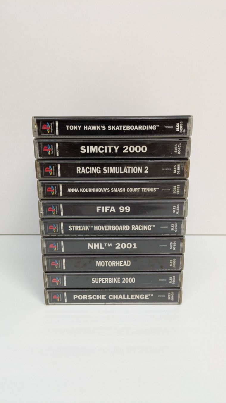 Sony Giochi: 10 PlayStation 1 Spiele – Usato da Menziken venduto da mame18 1
