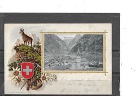 UR Göschenen 1903 (Prägedruckkarte)