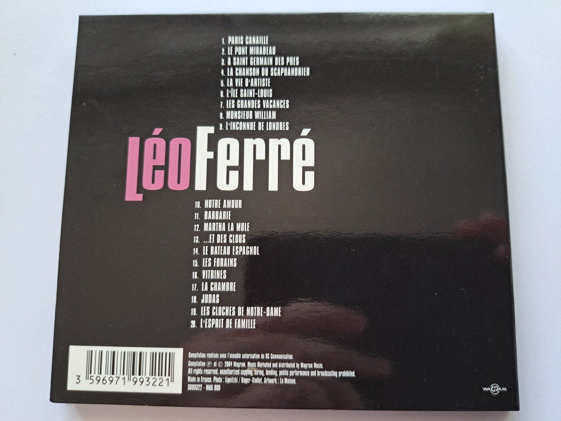 CD: Cd Léo Ferré ( 2004 ) – Usato da Pully venduto da bro_n52j 1