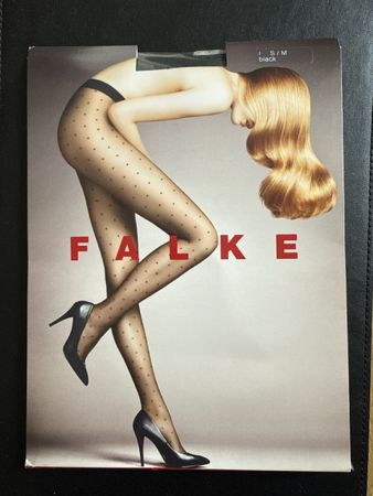 Falke Fashion Tights, Schwarz, Gr. S/M, Neu