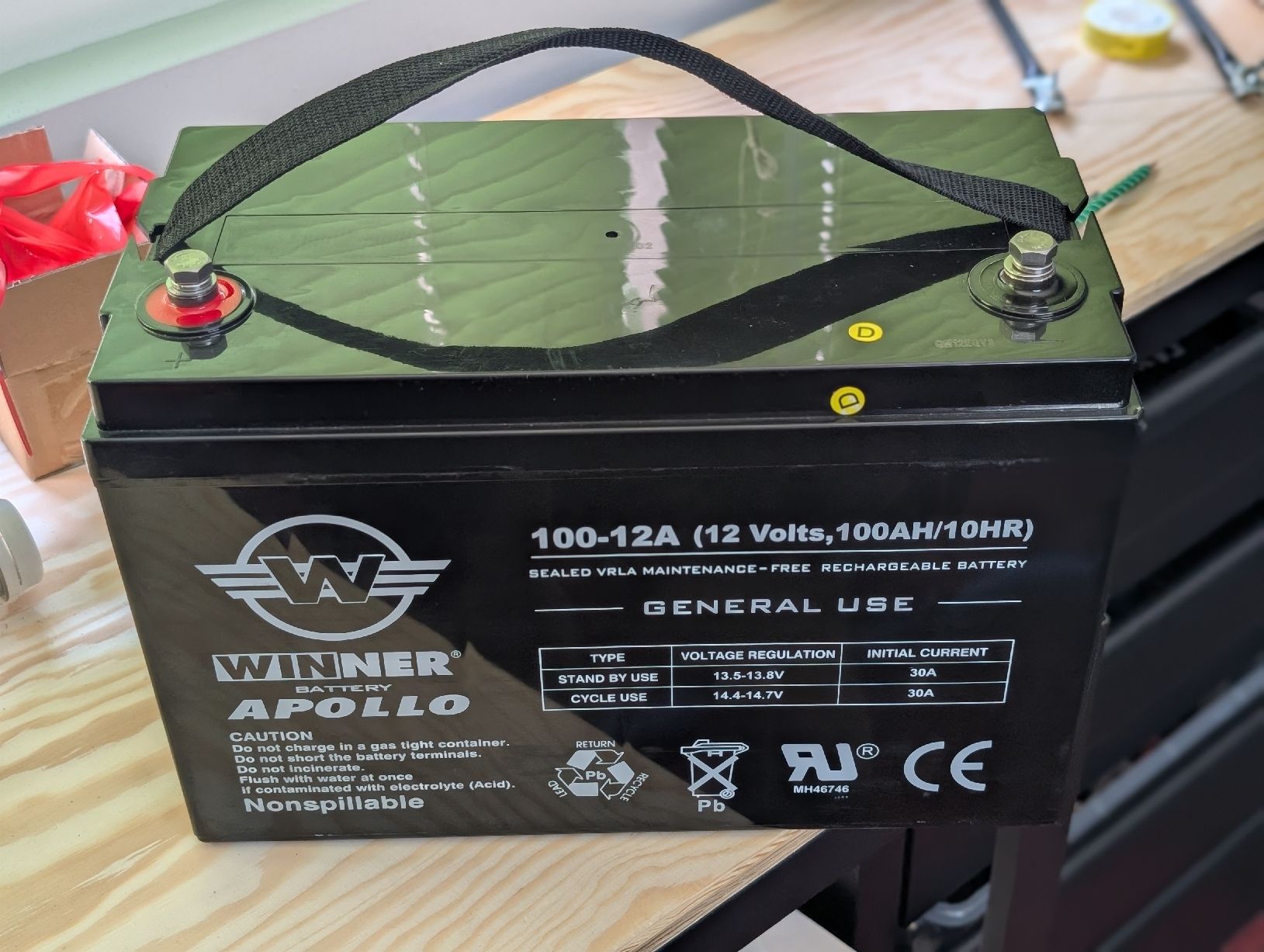 Akkus & Batterien: Winner Battery 100Ah-12A – Gebraucht aus Kirchberg BE von Newendoriginal