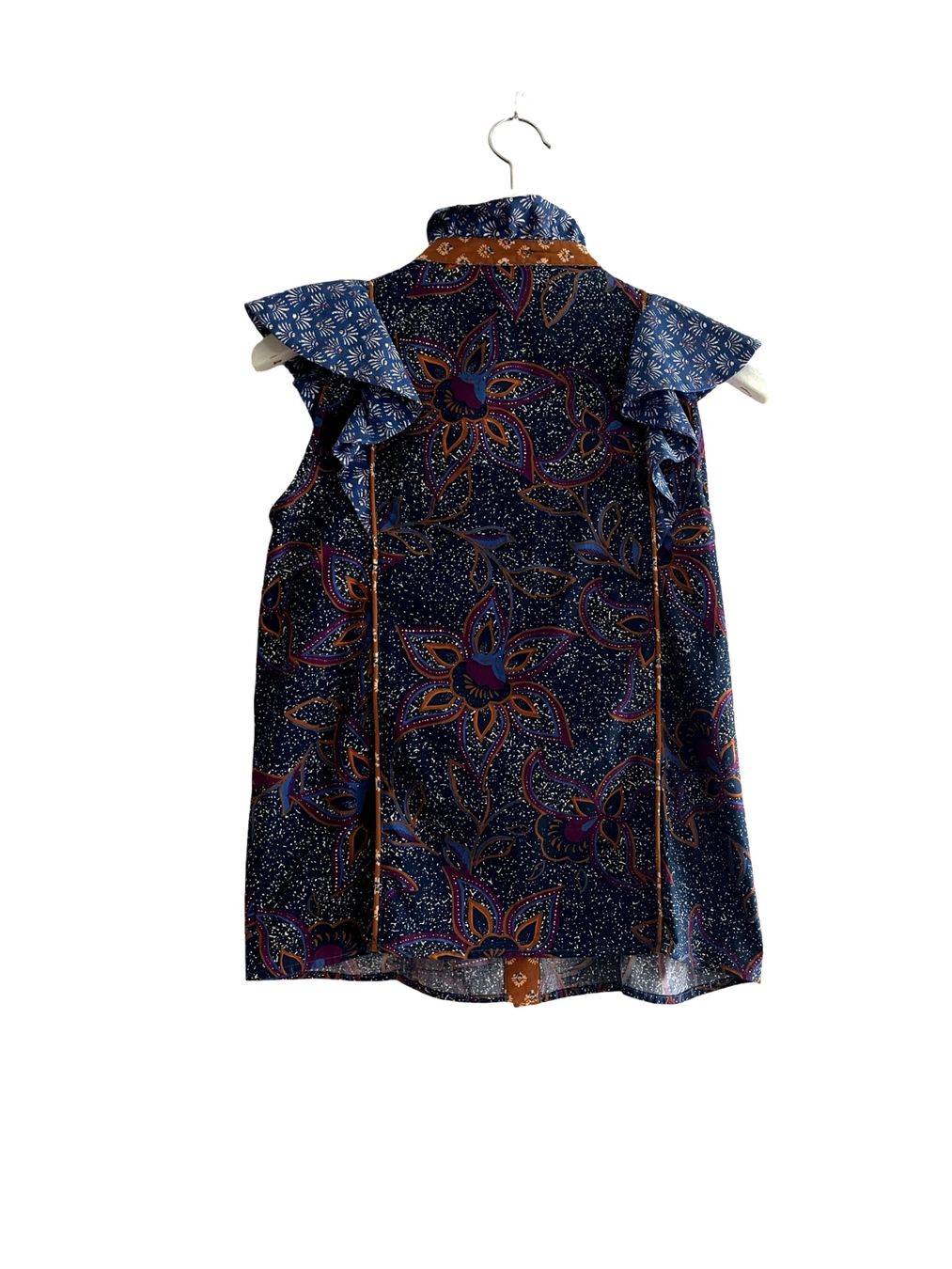 Sezane Camicette: SÉZANE süsse Bluse mit Volants - neu - – Nuovo (secondo la descrizione) da Jona venduto da vanessasupermarket20 4