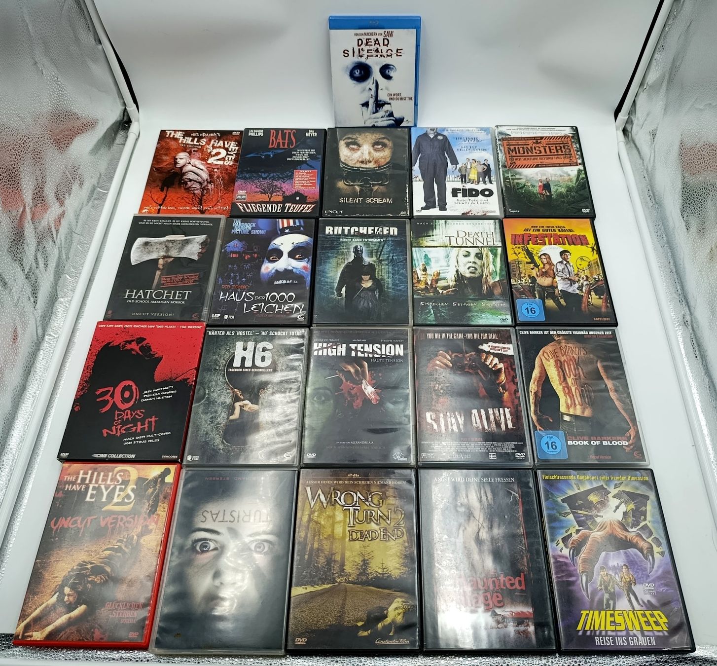 Tutti i DVDs: 21 Horror Filme DVD – Usato da Wil SG venduto da Donaldus 2