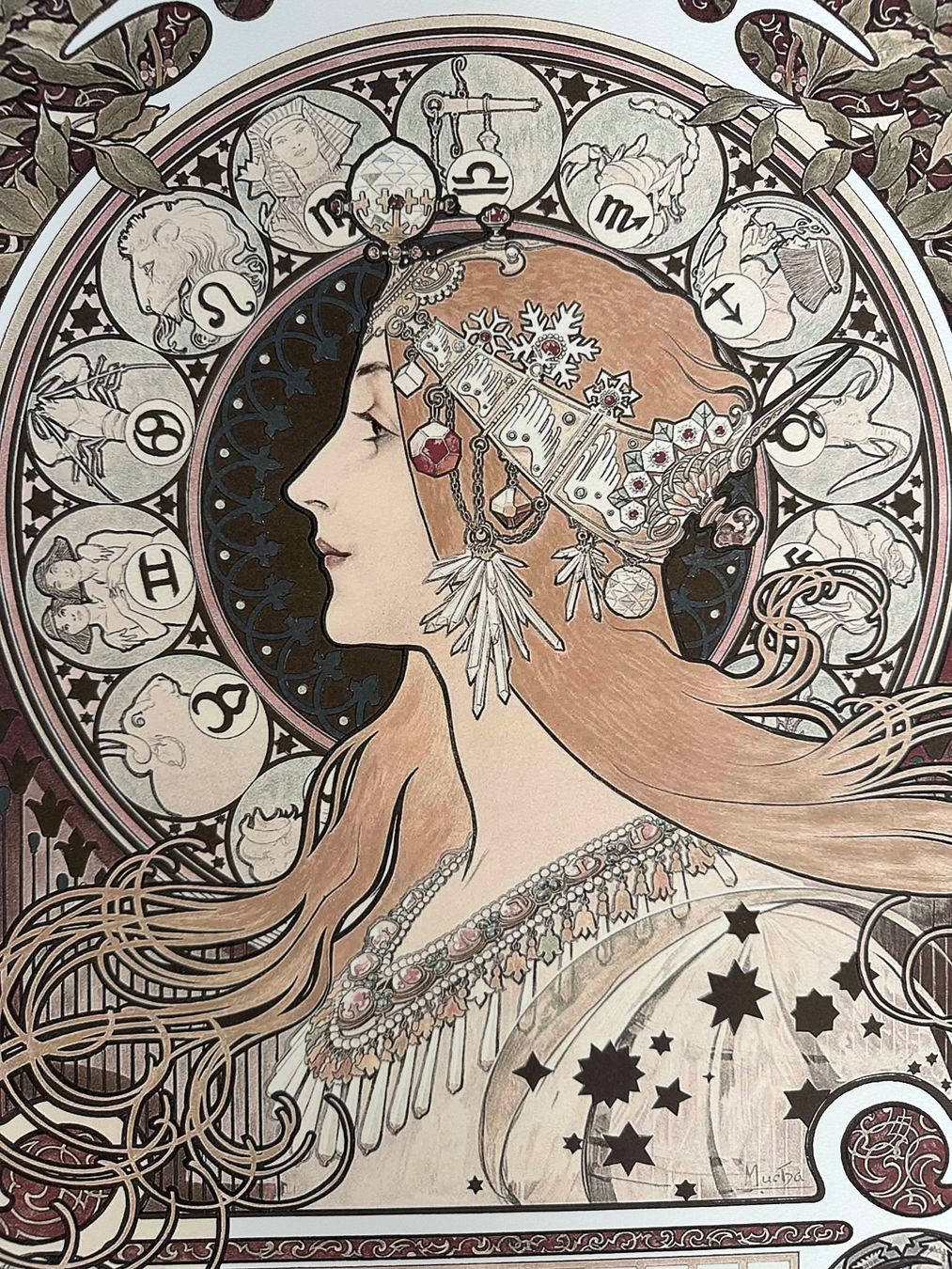 Foto & Immagini: Alfons Mucha: Zodiac 20/100 – Nuovo (secondo la descrizione) da Meilen venduto da Smgdesign 5