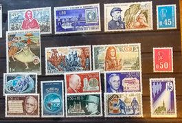FRANCE timbres neufs ** ~1970-71