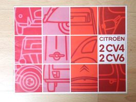 Citroen 2CV 4 2CV 6 - Prospekt NL 8.70 - G021