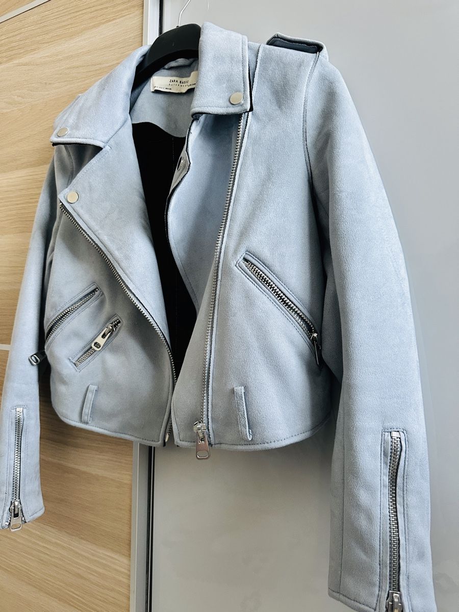Zara Vestes: Zara Suede Cropped Jacket – D'occasion à Zürich par moi_9nfk 1