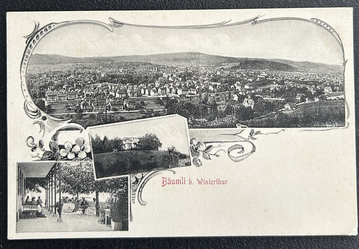 Ansichtskarten: Bäumli bei Winterthur  – Gebraucht aus Horw von Tellbub