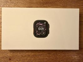 Apple Watch Ultra 3 Black titanium milanaise loop
