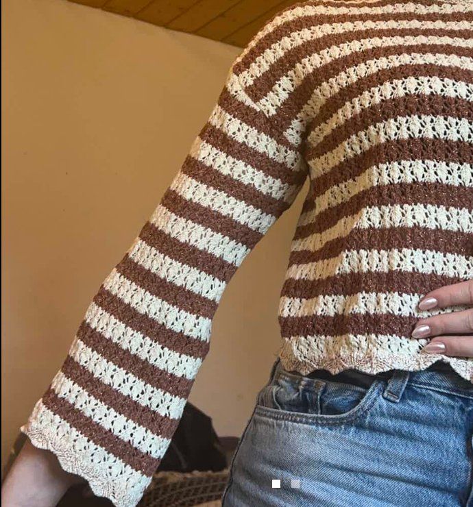 Mango Maglioni & Felpe: Crochet sweater – Usato da Oberurnen venduto da carinalobnig 1