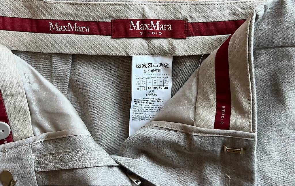 Max Mara Pantaloni: Max Mara pantalon – Usato da Eysins venduto da Gigs 1