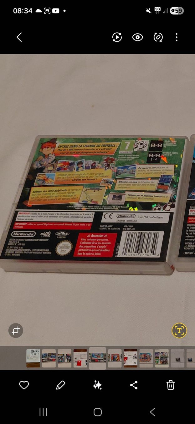 Spiele: Inzuma Eleven Nintendo DS – Gebraucht aus Gretzenbach von Uli1980 2