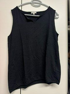 TOM TAILOR Top schwarz  L