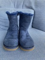 Ugg Boots Bailey Bow ll Blau mit Schlaufe.
