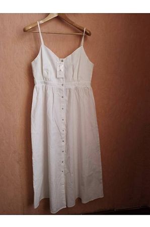 Neues natürliches Kleid Gr L 