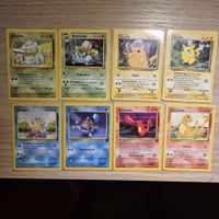 Pokémon vintage sammlung pikachu glumanda shiggy bisasam 🔥