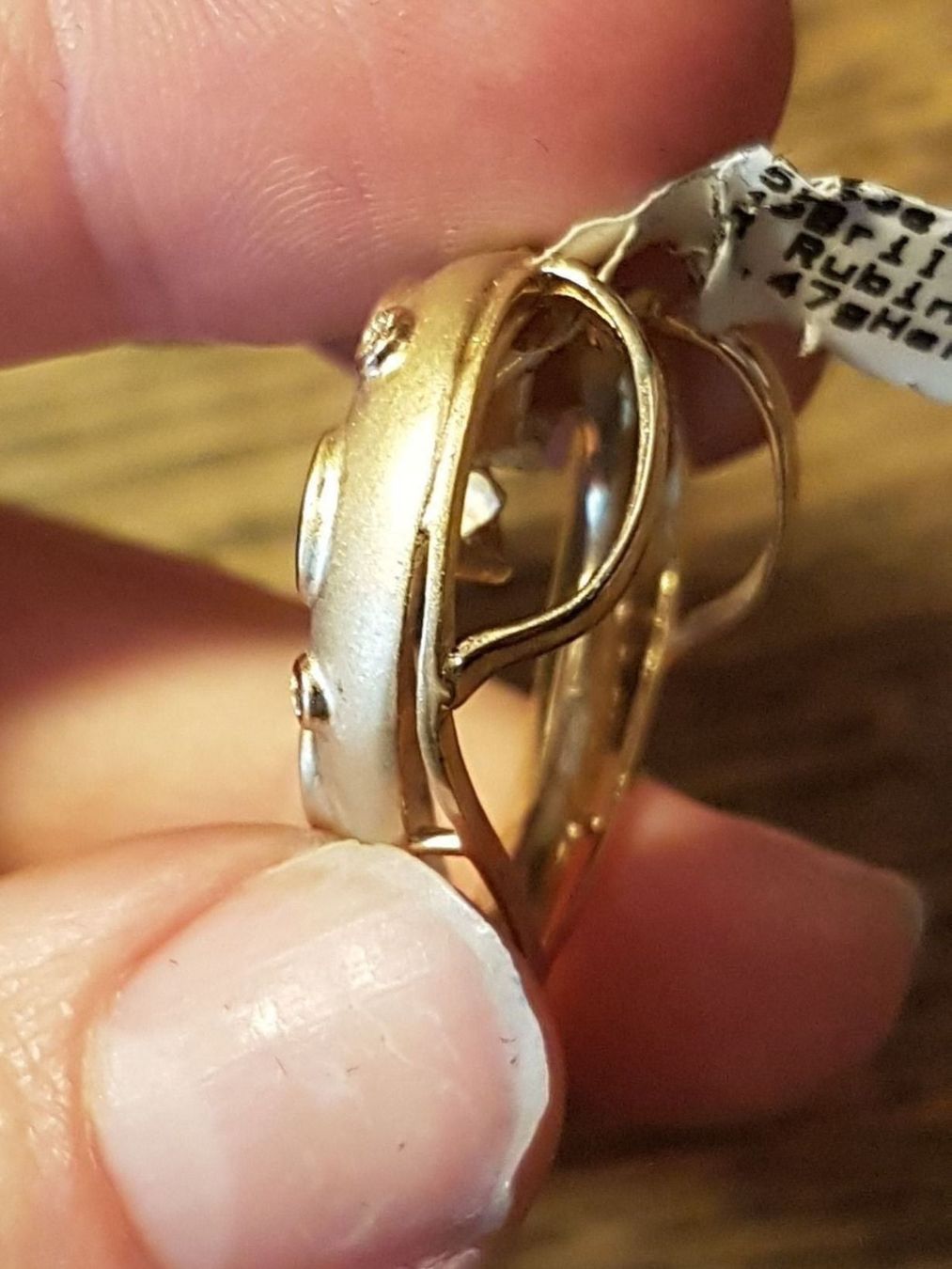 Pendentifs: Edles Designer Herz mit 3 Rubinen – Neuf (Voir description) à Unterägeri par Altgoldschmuck 5