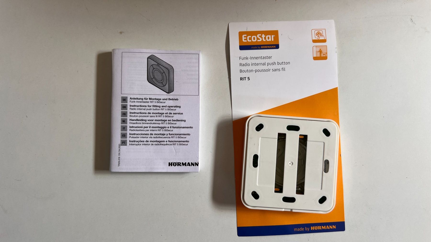 Hörmann Telecomandi: Neuer EcoStar Handsender RIT 5 - Garagentoröffner,TOP! – Nuovo (secondo la descrizione) da Zeiningen venduto da osm61 1