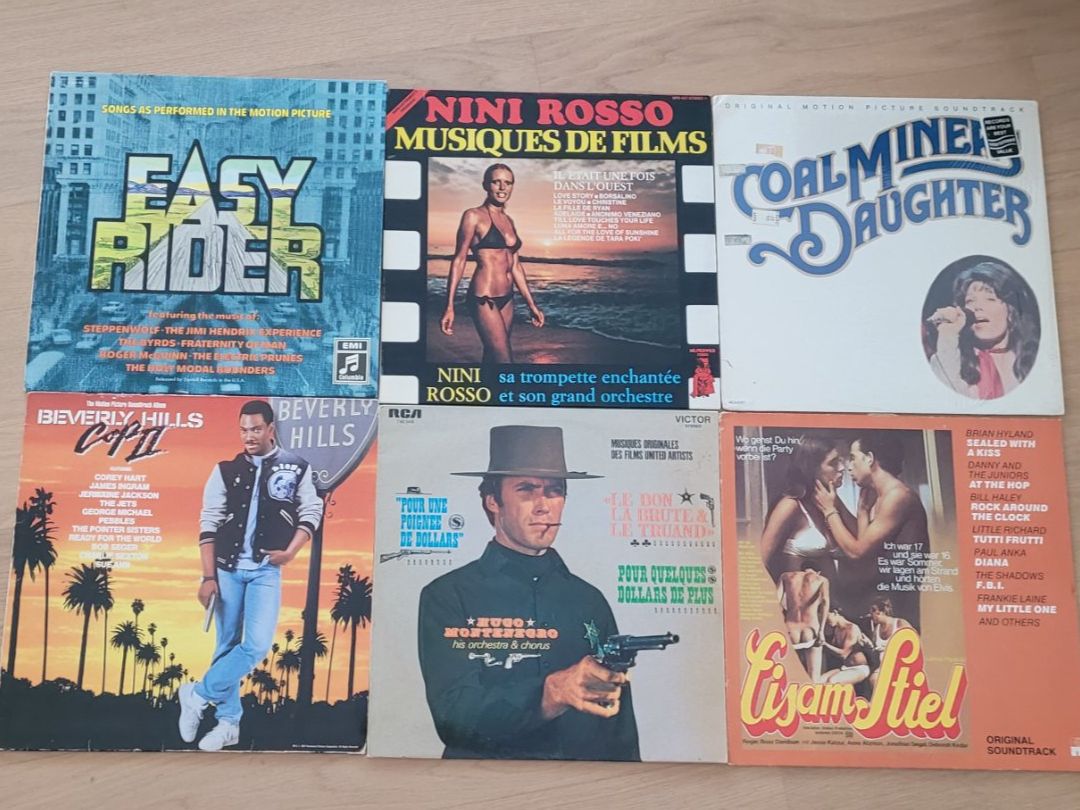 Schallplatten: 6 LP Divers Film – Gebraucht aus Martigny von MZ-67