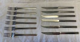 12Tlg. Rosenthal Besteck Messer & Gabel