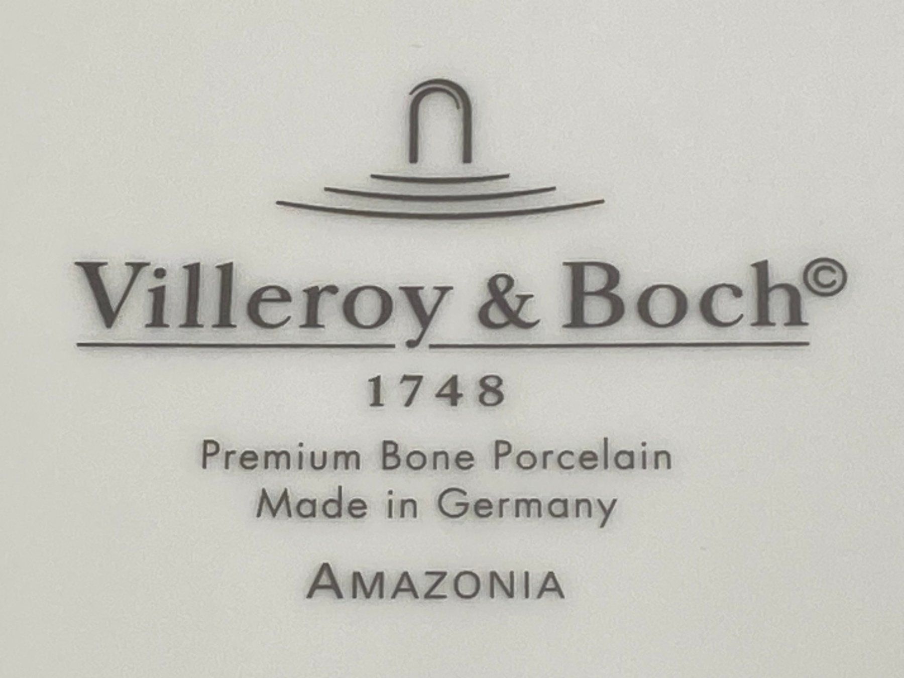 Villeroy & Boch Piatti: 2 Wunderschöne Villeroy & Boch Amazonia Teller / Plate – Usato da Schaffhausen venduto da VintageCity 4