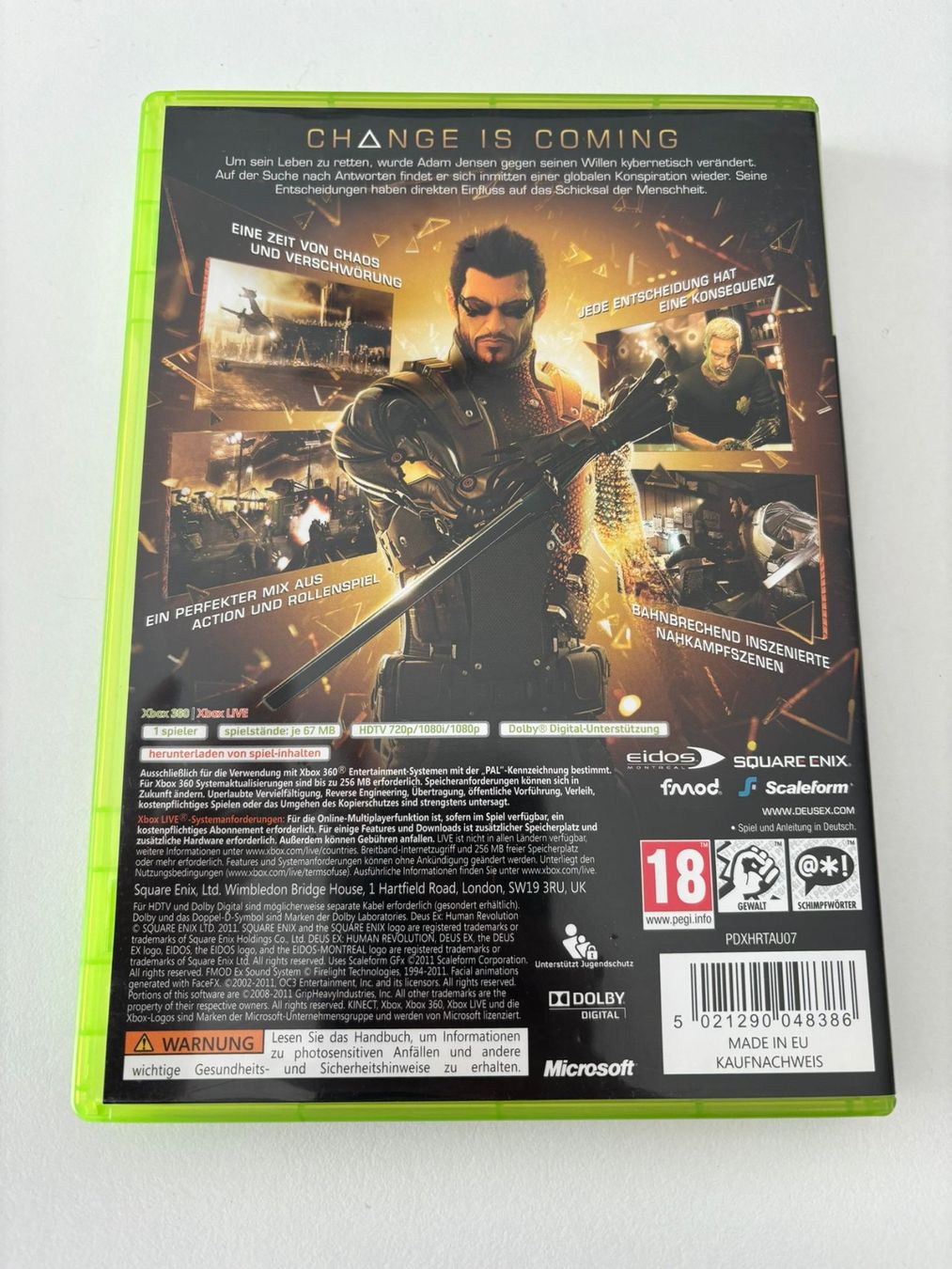 Giochi: Deus Ex Human Revolution (XBOX 360) – Usato da Herisau venduto da Seyashop1 2