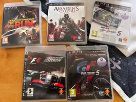 5 x PS3 Spiele