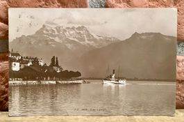 1916 - LAC LEMAN - Dampfschiff