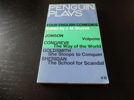 Englische Komödien - Penguin Books - 4 Stücke