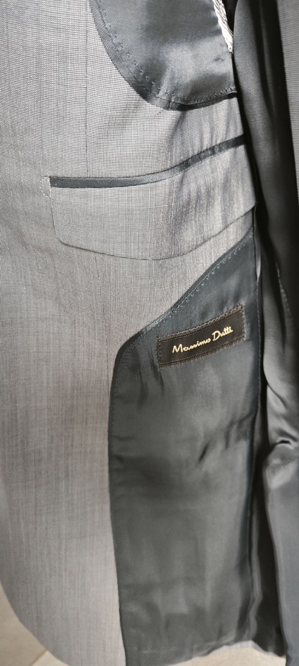 Massimo Dutti Completi: Massimo Dutti Men's Suit Grey Size 46 New With Tags – Nuovo (secondo la descrizione) da Dübendorf venduto da Jianbo_CN_CH_IT 1