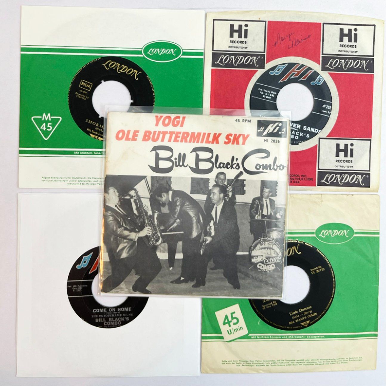 Dischi in vinile: Singles: 5x BILL BLACKs COMBO (Elvis Presley) – Usato da Frenkendorf venduto da Yard-Sale-2000