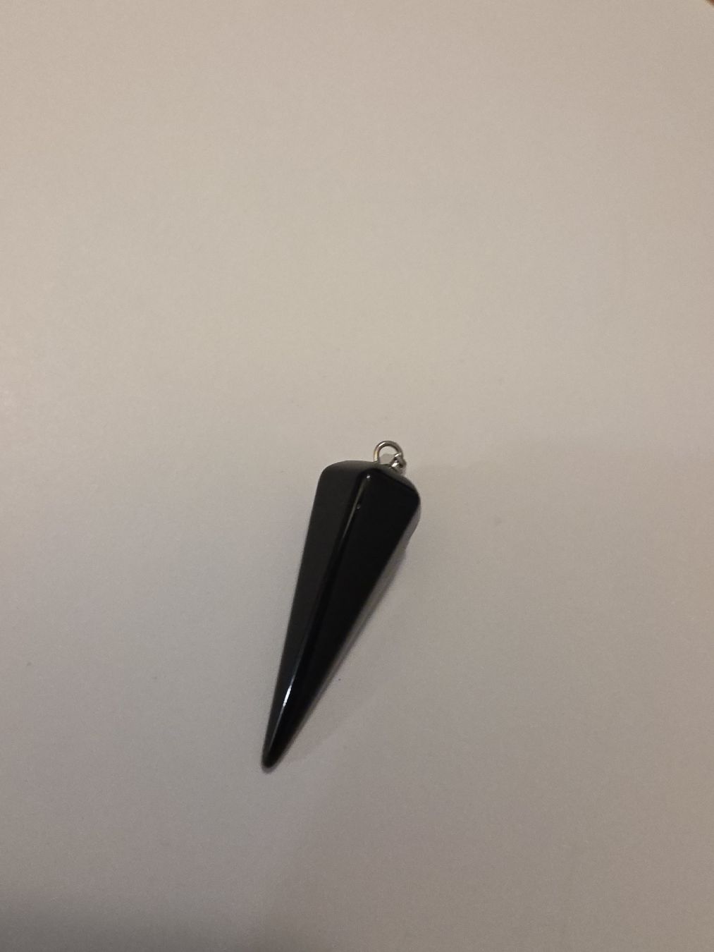 Minerali & Pietre curative: Pendel Onyx 3 x 1cm. – Nuovo e nell'imballaggio originale da Menziken venduto da Mirager 3