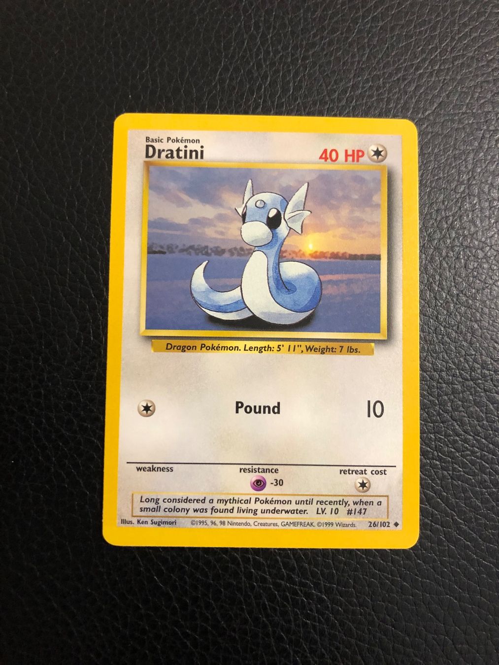 Pokémon Cartes à collectionner: Base Set Dratini 26/102 Ab 1 – D'occasion à Paradiso par Pkmn10