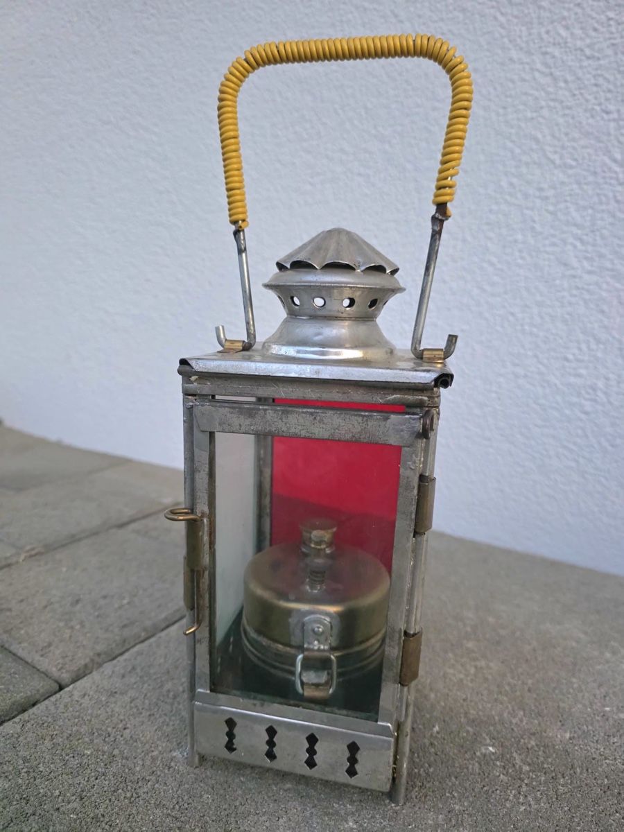 Lampade: SBB-Karbidlaterne, Zugbegleiterlampe – Usato da Mumpf venduto da Spannset 1