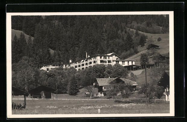 Cartoline postali: AK Lenk, Bad, Kuranstalt, 1934 – Usato da Berlin venduto da bartko-reher