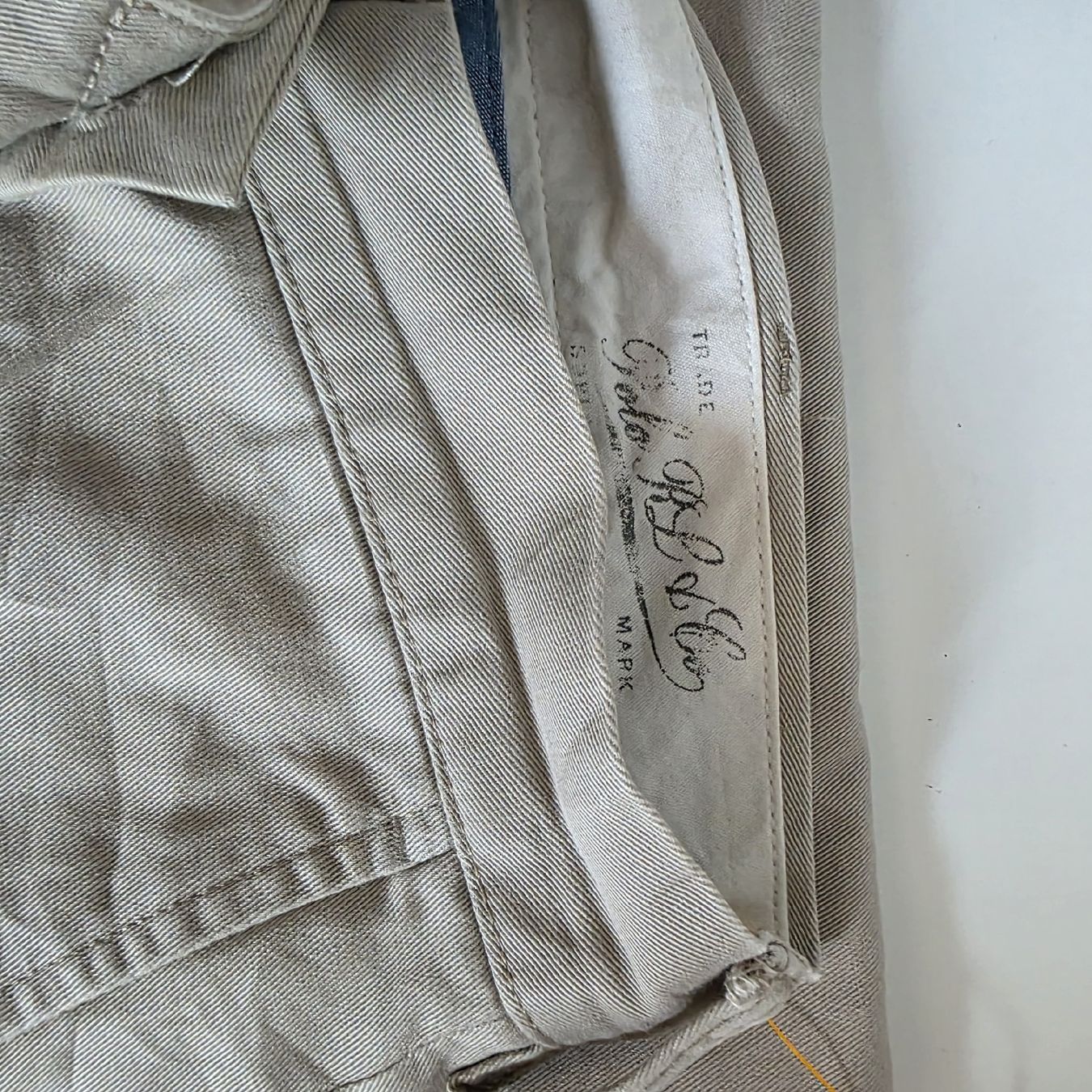 Pantaloni: Chinos Polo Golf Chaps W36 used condition – Usato da Bern venduto da Tommy.Z 1