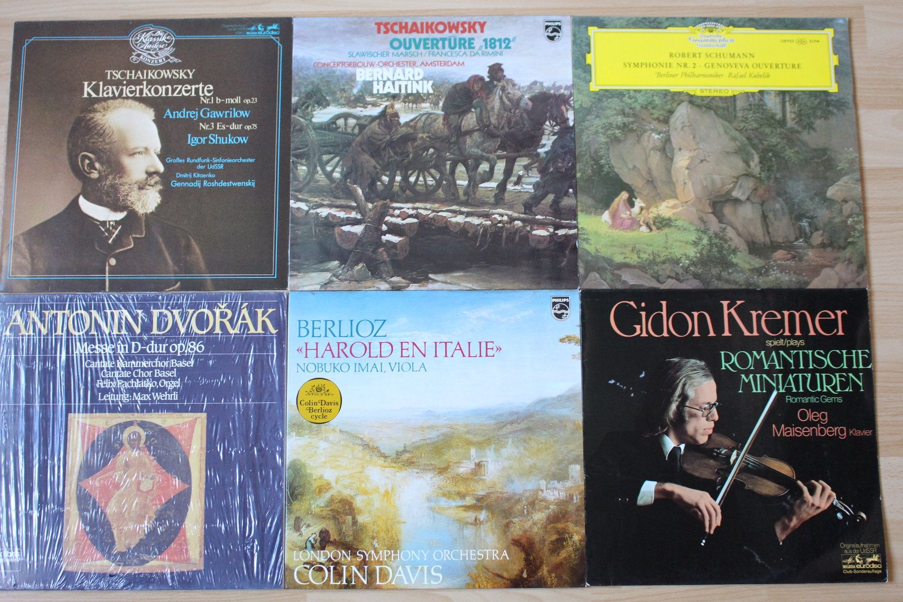 Dischi in vinile: 6 Klassik-Schallplatten: Romantik – Usato da Möriken AG venduto da Klassikschallplatten