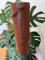 Hängeleuchte Holz Design Lampe braun