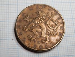 Tschechische Republik 20 Kronen, 2002