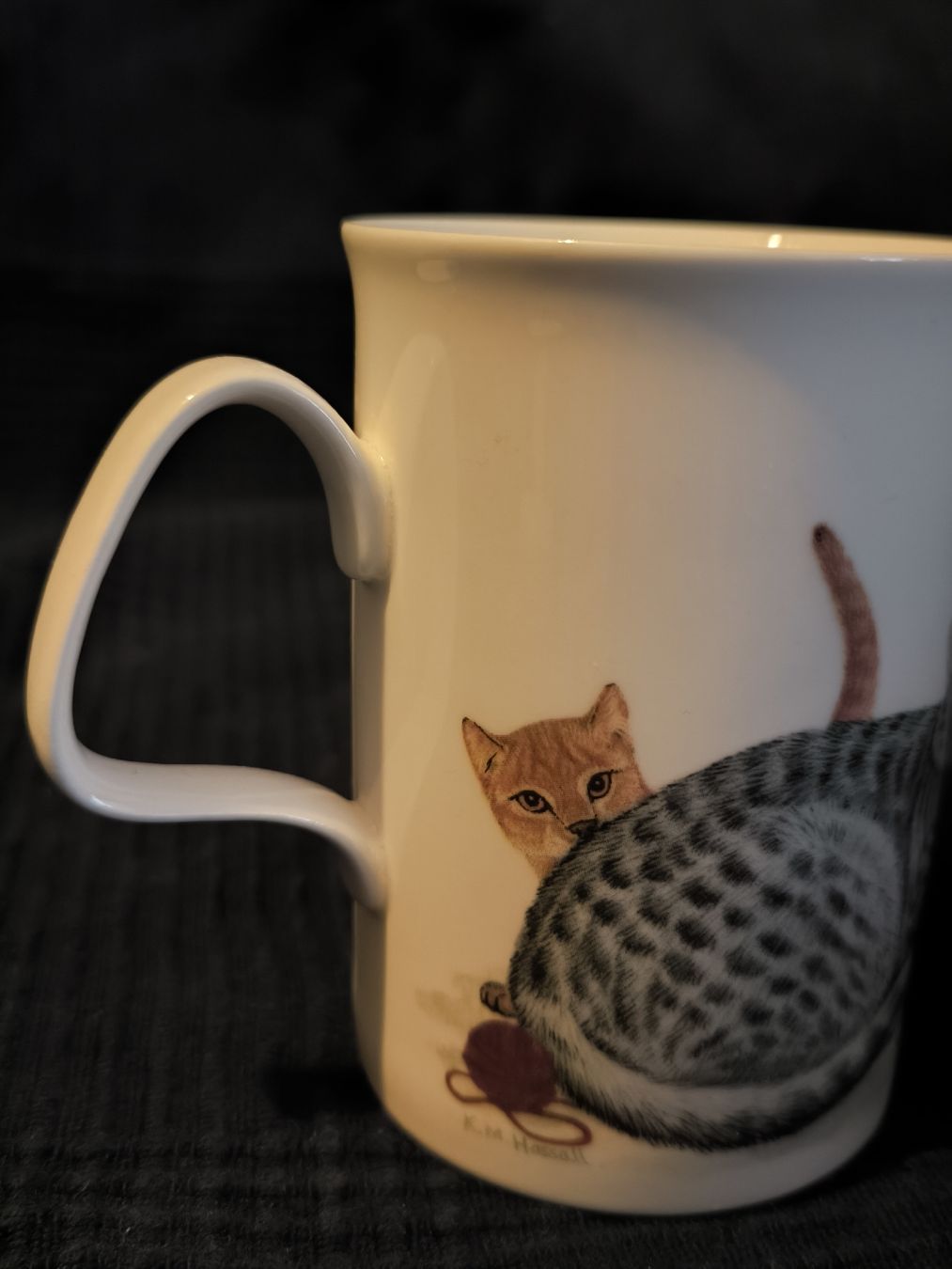 Tazze: tasse a thé, Roy Kirkham, England, Cat – Usato da Nyon venduto da mgg_gg9j 3