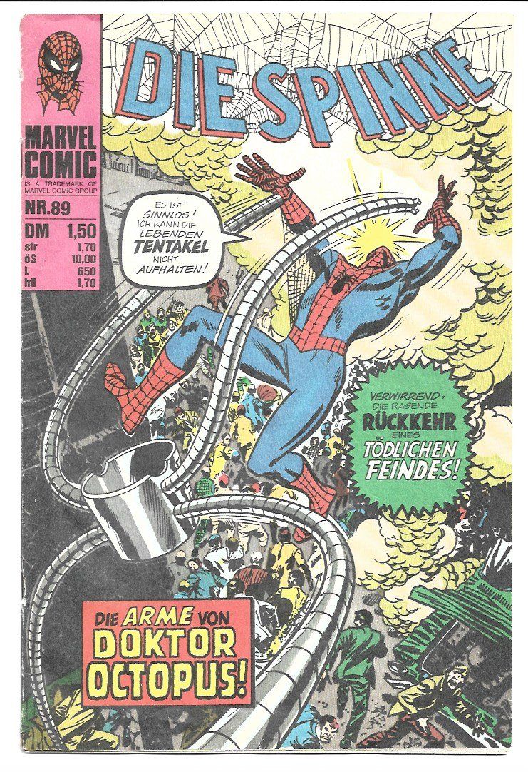 Fumetti: Die Spinne Williams Verlag 1977 Band 89, Marvel Comic – Usato da Winterthur venduto da Wolfensberg