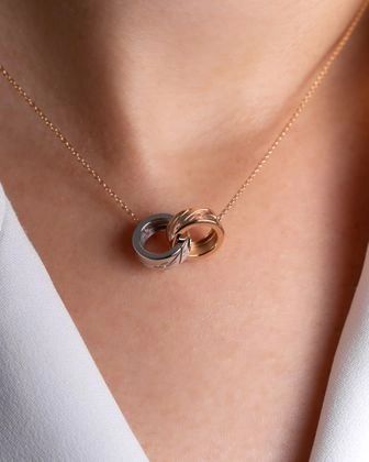 Chopard Catenine: Collier Chopard – Collection Chopardissimo Or 750 bicolore – Nuovo (secondo la descrizione) da Lausanne venduto da mik_l5py 1