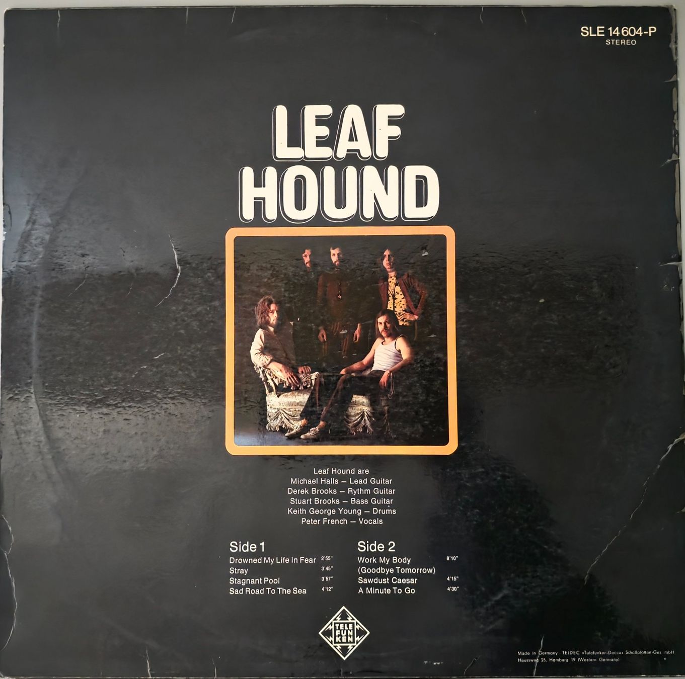 Dischi in vinile: Leaf Hound LP – Leaf Hound  (VG+) – Usato da Root venduto da atelier22 1