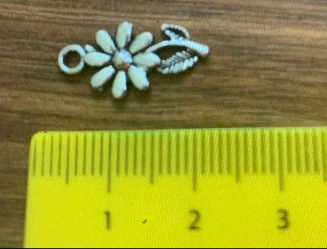 Ciondoli: 3 Blumen Anhänger / Glücksbringer DIY Basteln – Nuovo e nell'imballaggio originale da Beromünster venduto da msklef 5