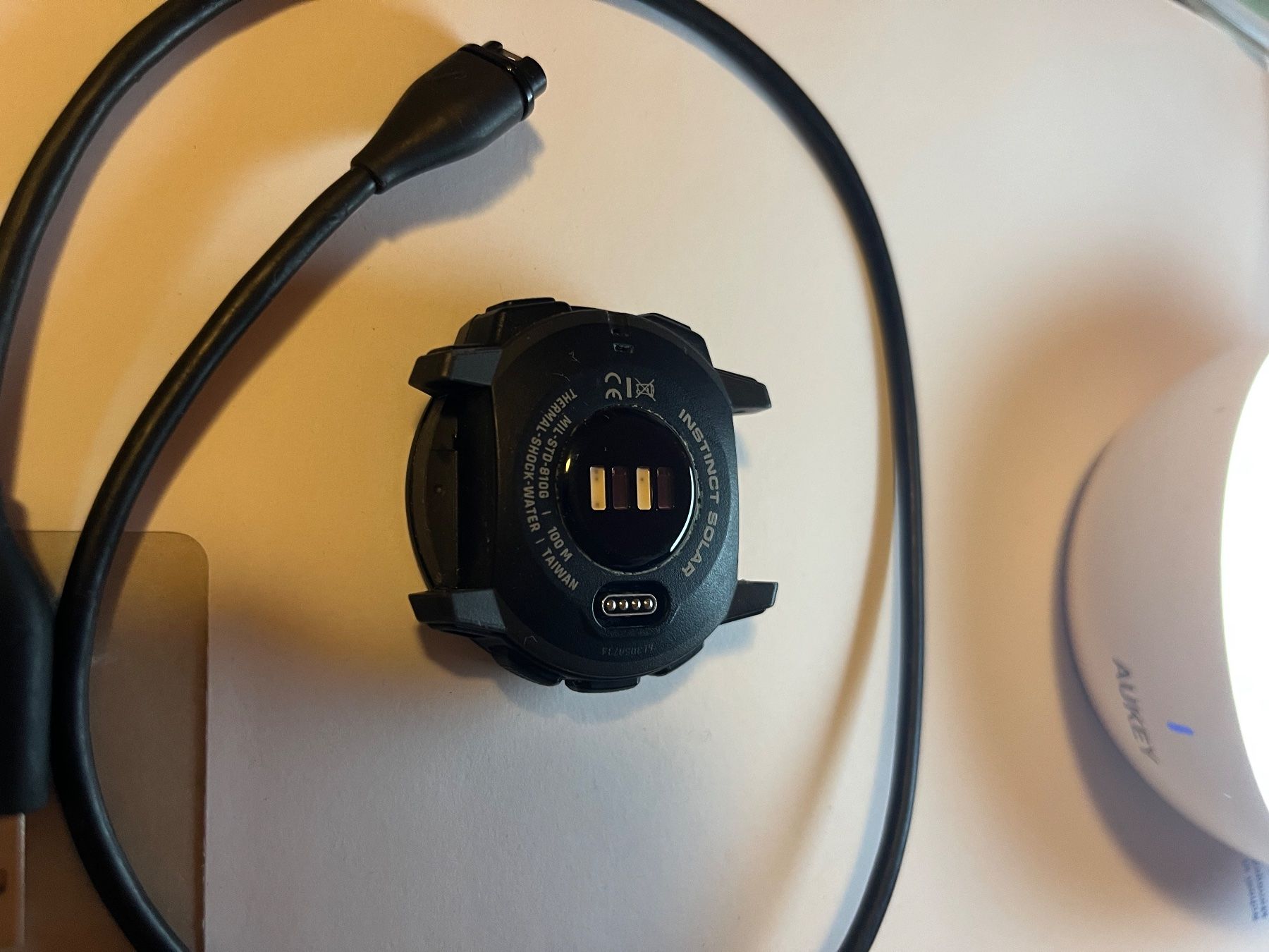Garmin Smartwatch: Garmin Instinct Solar - ab 1,- – Défectueux à Neuhausen am Rheinfall par de4n 4