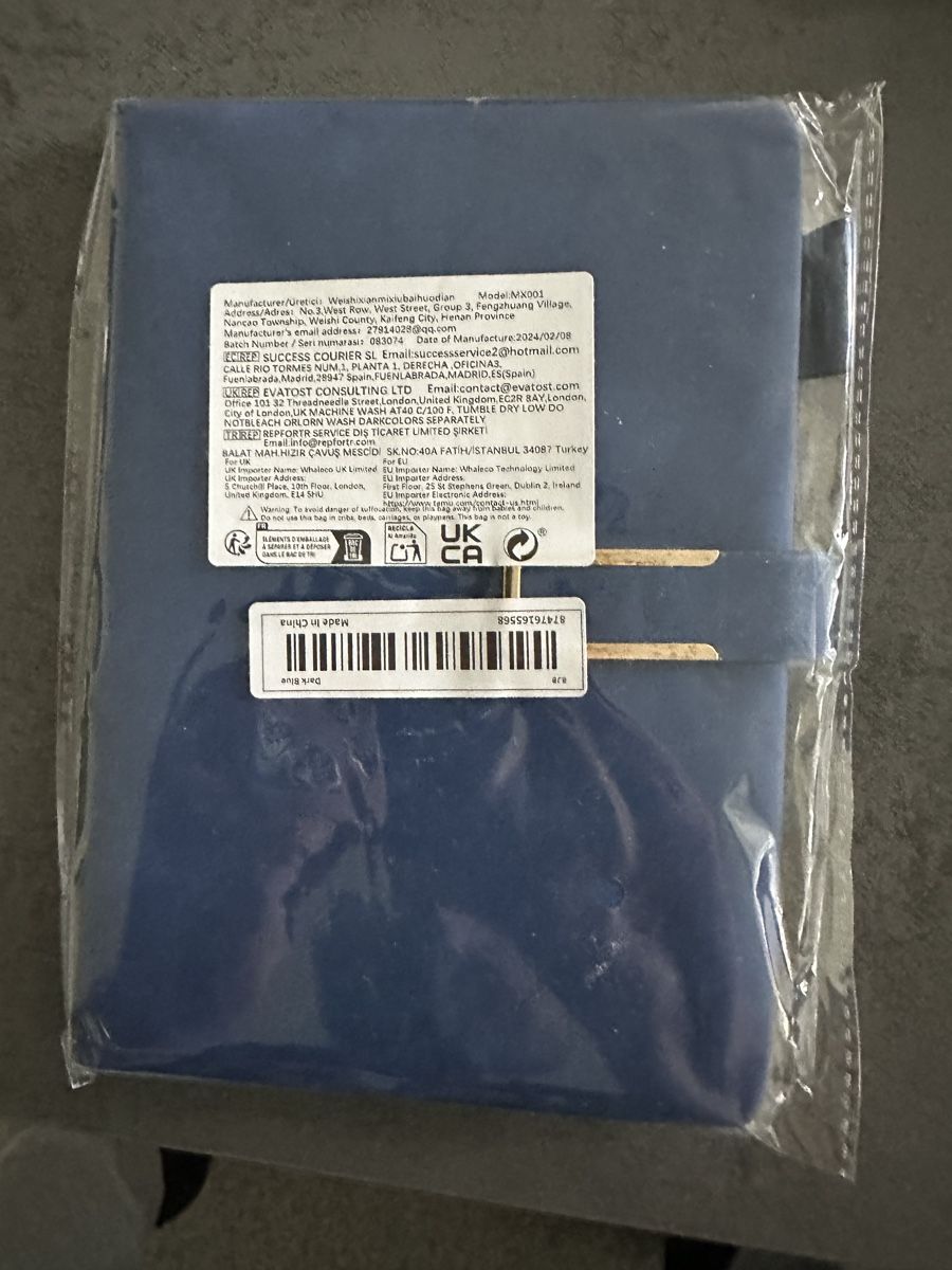 Schreibblöcke: Neuer blauer Notizbuch-Organizer, 200 Seiten – Neu und originalverpackt aus Kloten von digi-Galaxy